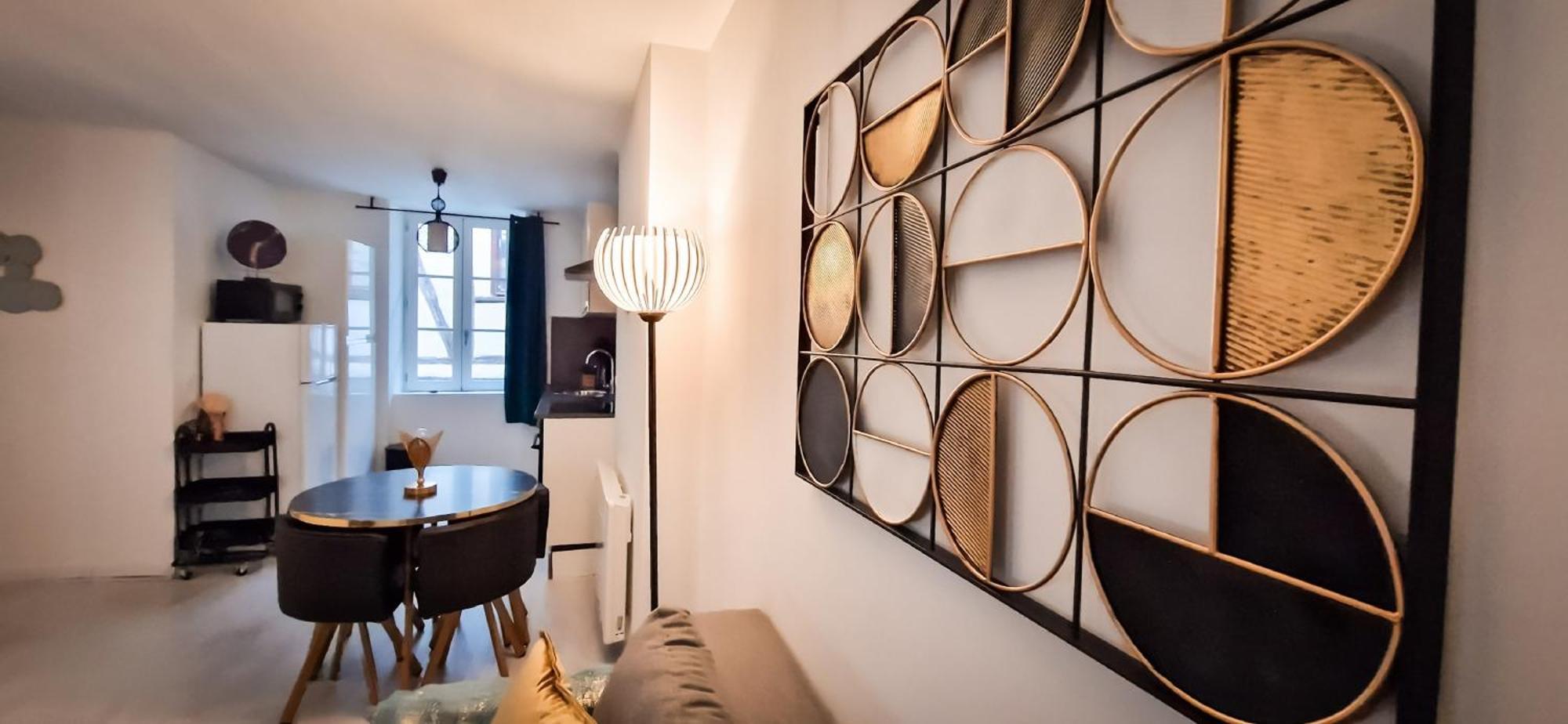 L'Art Deco 3 Etoiles Wifi, Netflix, Disney, Coeur De Bastide Вільфранш-де-Руерг Екстер'єр фото